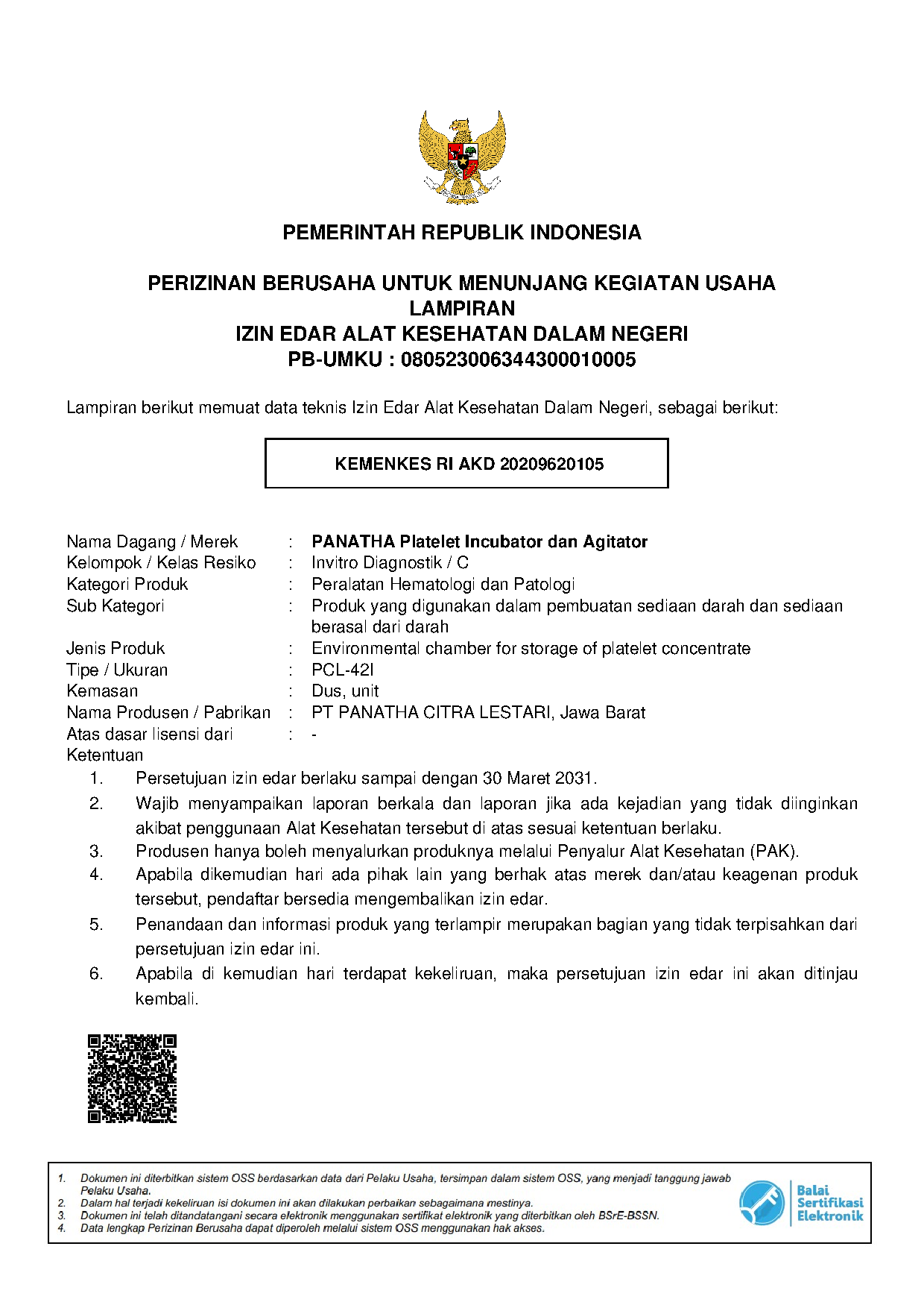 PANATHA Platelet Incubator & Agitator